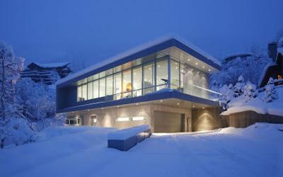 Minimalismo en la Nieve de Aspen