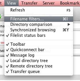 Filters filllezillas