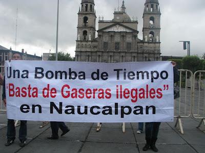 Continuarán manifestaciones si no hay respuesta inmediata sobre gaseras ilegales
