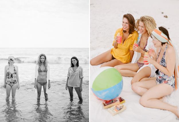 Bridal Shower diferente... ¡todas a la playa!
