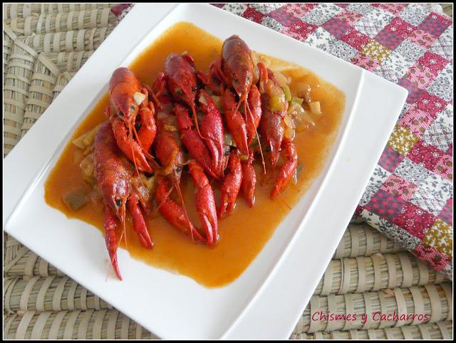 Cangrejos de Río en Salsa de la Casa (León)