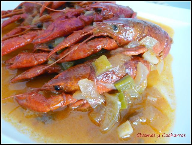 Cangrejos de Río en Salsa de la Casa (León)