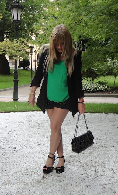 BLACK AND GREEN