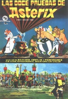 Recomendación de la semana: Las doce pruebas de Astérix (René Goscinny, Henri Gruel, Albert Uderzo & Pierre Watrin, 1974)