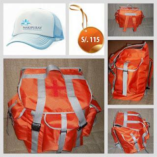 MOCHILA DE EMERGENCIA PARA HACER LAS COSAS COMO DIOS MANDA Y NOS RECOMIENDA INDECI