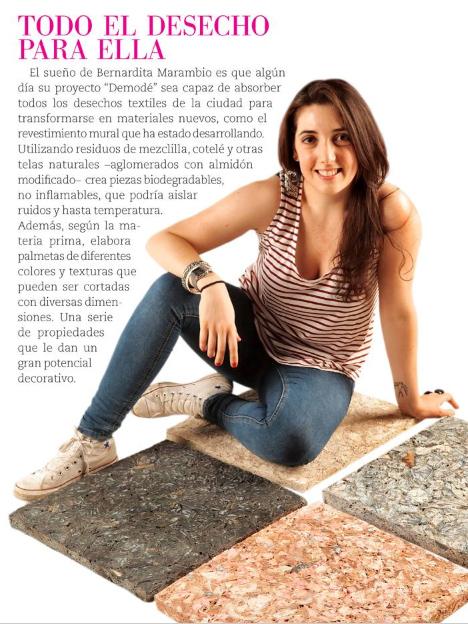Hoy quiero hablarle de Demodé un proyecto Chileno, que realmente es digno de admirar con el reciclaje de jeans (Bernardita Marambio)