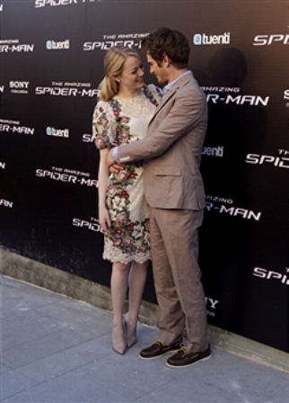 Los looks de Emma Stone en la presentación en Madrid de The Amazing Spider-Man