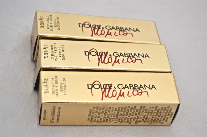 Monica  DOLCE & GABBANA Lipstick Collection