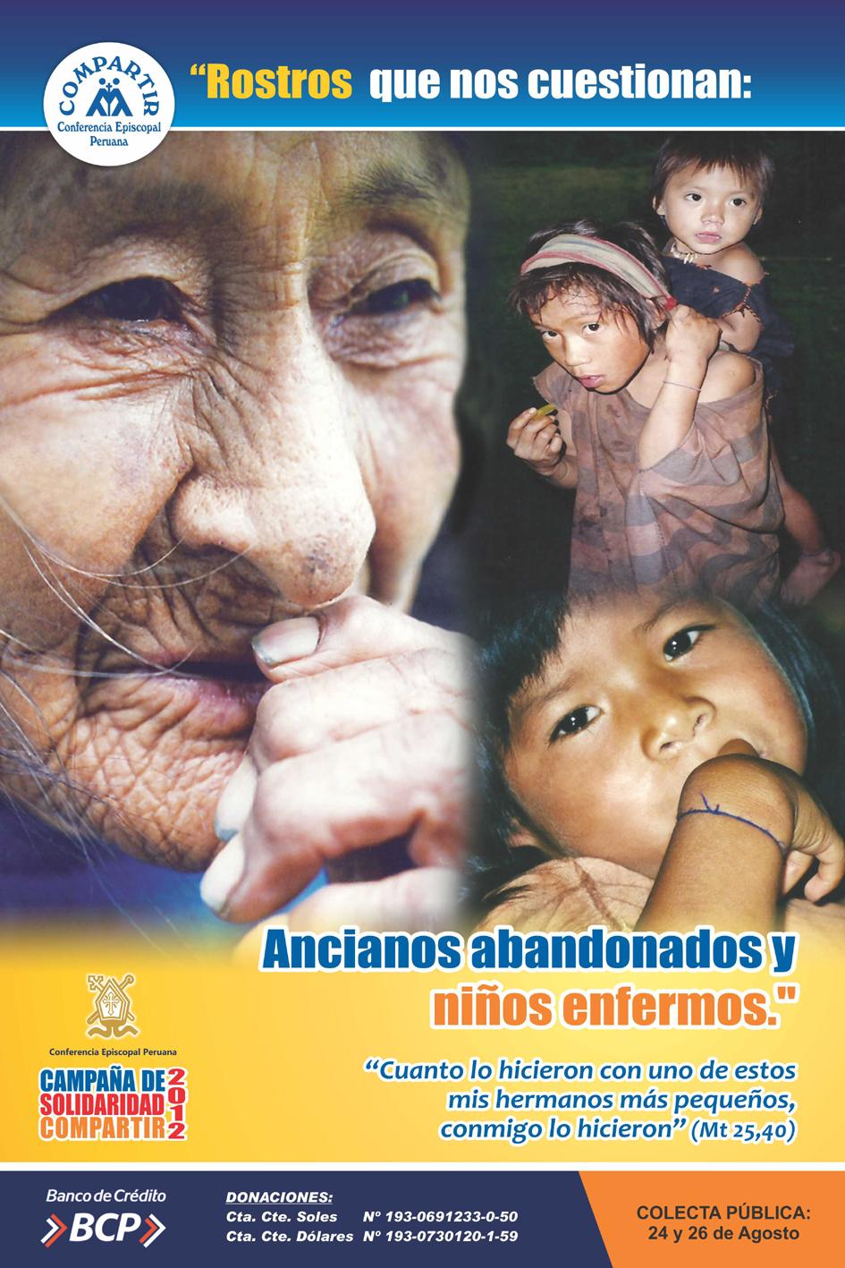 ESTE 27 DE JUNIO SE REALIZARÁ EL LANZAMIENTO DE LA CAMPAÑA DE SOLIDARIDAD “COMPARTIR” 2012