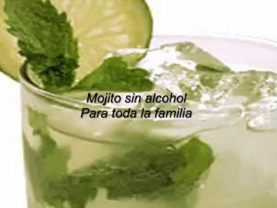 Mojito sin alcohol