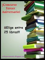 Concurso tercer aniversario del blog Yo leo, yo comento
