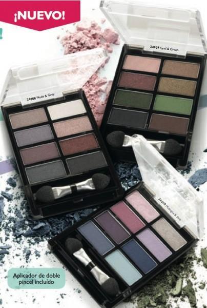 paletas sombras oriflame