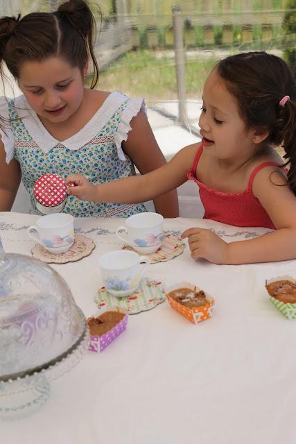 Financiers de dulce de leche