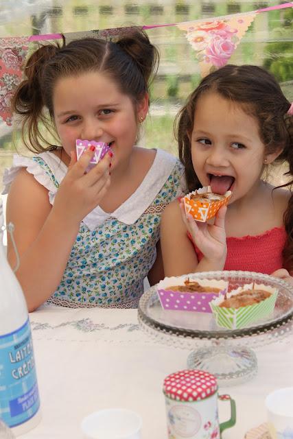 Financiers de dulce de leche