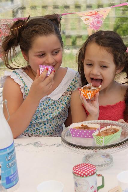 Financiers de dulce de leche
