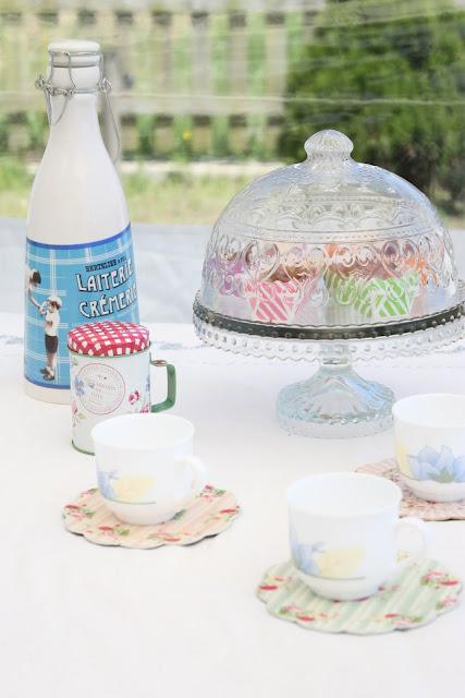 Financiers de dulce de leche