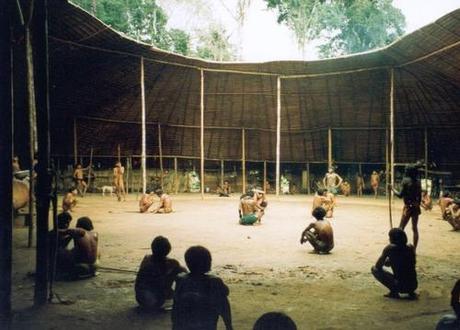 catrinastewart:

Shabono structures by the Yanomami
From...