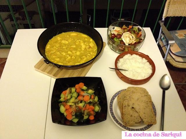 Cocinando con Ana: Pollo al curry al estilo Tailandés