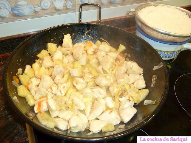 Cocinando con Ana: Pollo al curry al estilo Tailandés