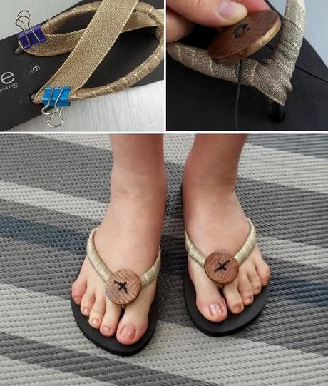 Tutorial para personalizar chanclas de playa