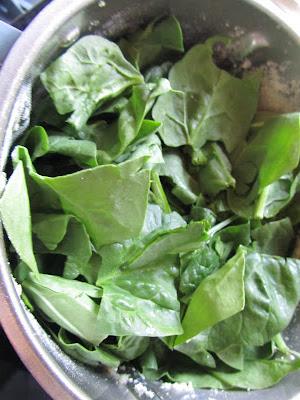 Hamburguesas de pollo y espinacas