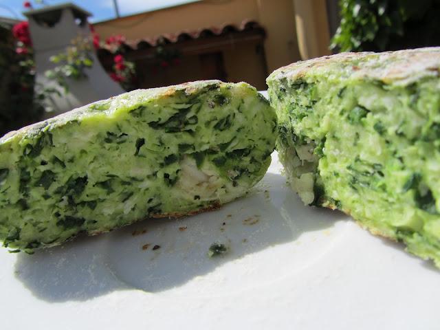 Hamburguesas de pollo y espinacas