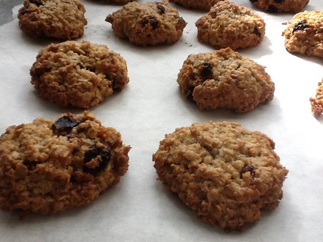 Galletas de Avena y Pasas