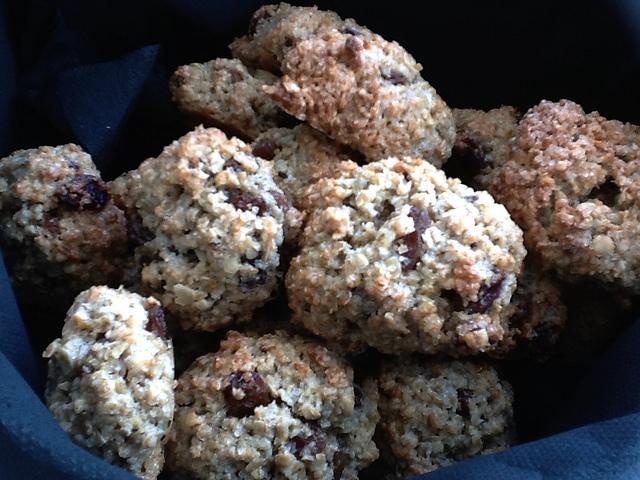 Galletas de Avena y Pasas