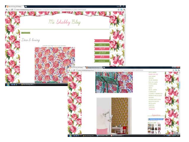 Primera entrevista de Deco & Living en Mi Shabby Blog