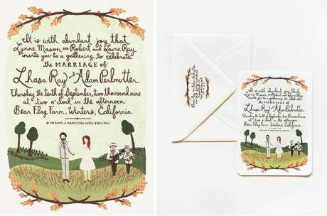 Invitaciones de boda que querrás enmarcar Invitaciones de boda que querrás enmarcar