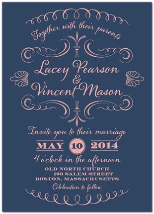 Invitaciones de boda que querrás enmarcar Invitaciones de boda que querrás enmarcar