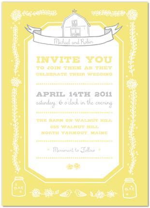 Invitaciones de boda que querrás enmarcar Invitaciones de boda que querrás enmarcar