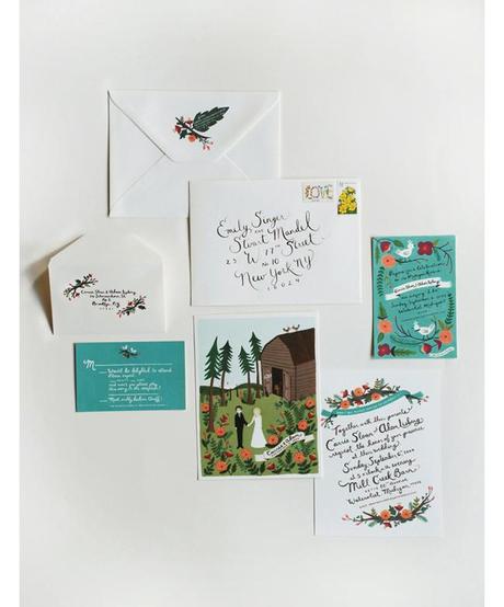 Invitaciones de boda que querrás enmarcar Invitaciones de boda que querrás enmarcar