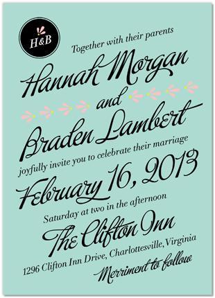 Invitaciones de boda que querrás enmarcar Invitaciones de boda que querrás enmarcar