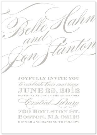 Invitaciones de boda que querrás enmarcar Invitaciones de boda que querrás enmarcar