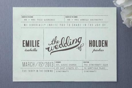 Invitaciones de boda que querrás enmarcar Invitaciones de boda que querrás enmarcar