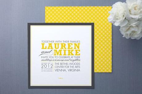 Invitaciones de boda que querrás enmarcar Invitaciones de boda que querrás enmarcar