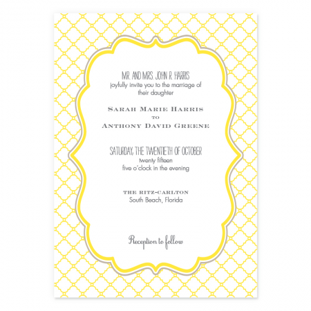 Invitaciones de boda que querrás enmarcar Invitaciones de boda que querrás enmarcar