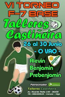 TORNEO CORUXO (TALLERES CASTIÑEIRA) 2012: CALENDARIO ALEVÍN, BENJAMÍN Y PREBENJAMIN