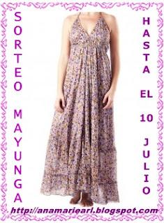 Sorteo Vestido Mayunga