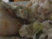 Chipirones rellenos queso Philadelphia