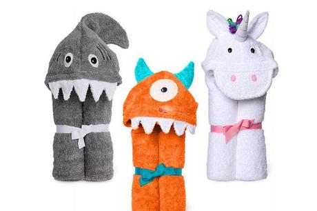 tres toallas de animales