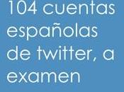 cuentas españolas Twitter examen