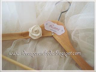 Percha Personalizada Novia, Damas de honor...