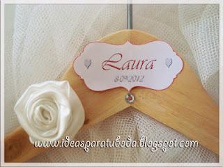 Percha Personalizada Novia, Damas de honor...