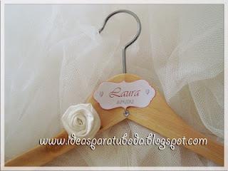 Percha Personalizada Novia, Damas de honor...