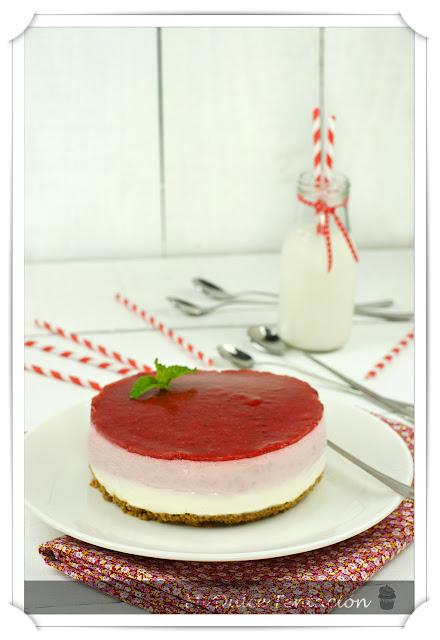 Tarta Mousse de Fresas