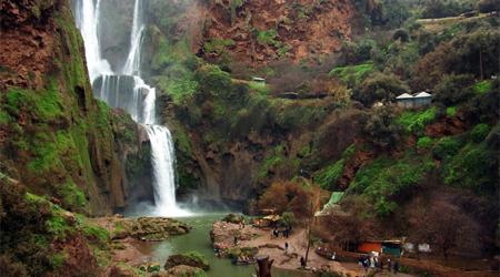 En el Alto Atlas se esconden las impresionantes cascadas de Ouzoud