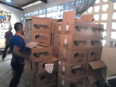 TINAQUILLO SE ENGALANA CON LA ENTREGA DE CANAIMA