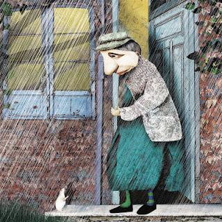 Azulín azulado. Raquel Díaz Reguera. ¡Y la primera sorpresa!